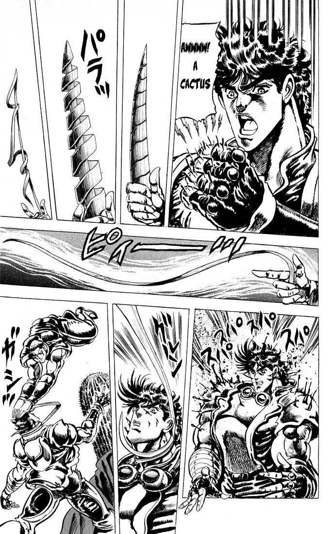 Jojo's Bizarre Adventure Vol.6 Chapter 55 : The Tracker In The Desert page 13 - 