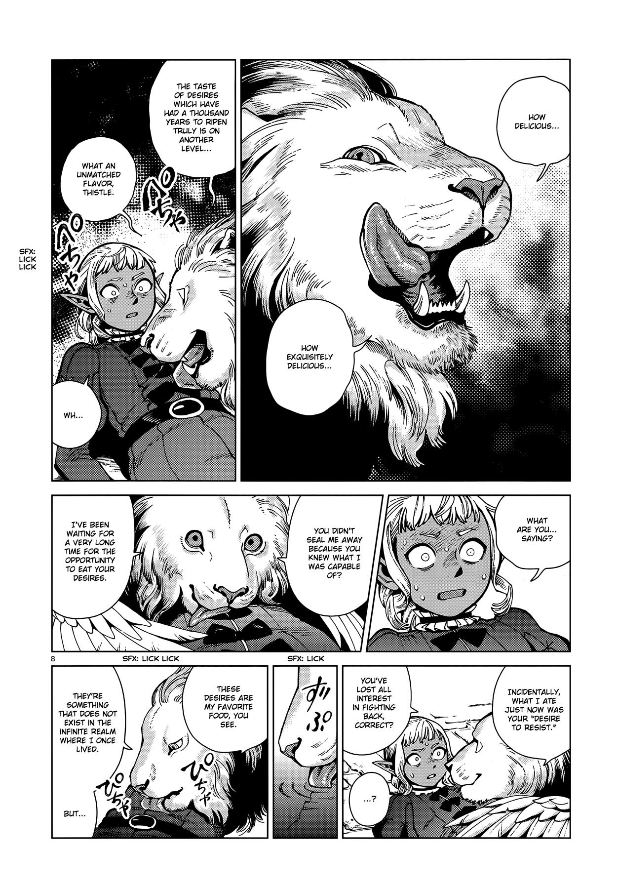 Dungeon Meshi Chapter 72: Thistle V page 8 - Mangakakalot