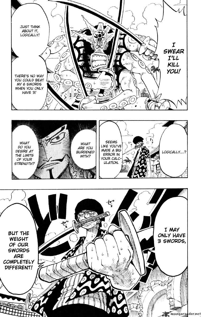 One Piece Chapter 85 : Three Swords Vs Six Swords page 7 - Mangakakalot