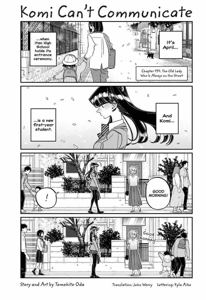Read Komi-San Wa Komyushou Desu Chapter 426 on Mangakakalot