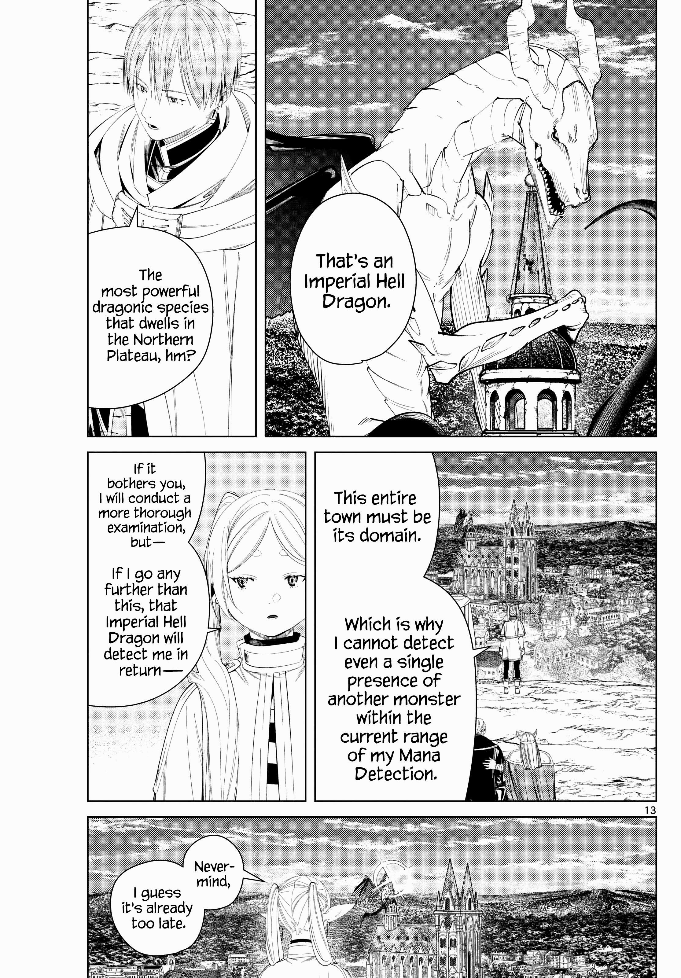 Sousou No Frieren Chapter 113: Imperial Hell Dragon page 13 - Mangakakalot