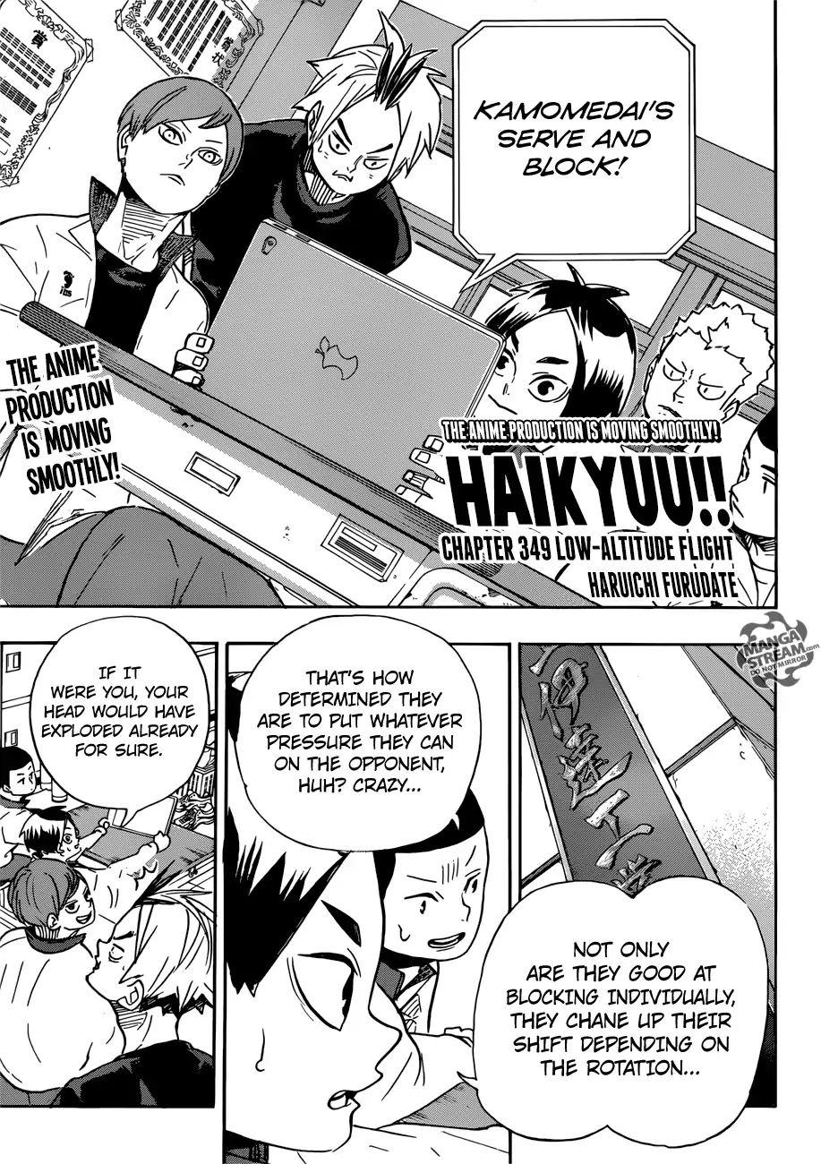 Haikyuu!!, Chapter 387 - Strongest Enemy - Haikyuu!! Manga Online