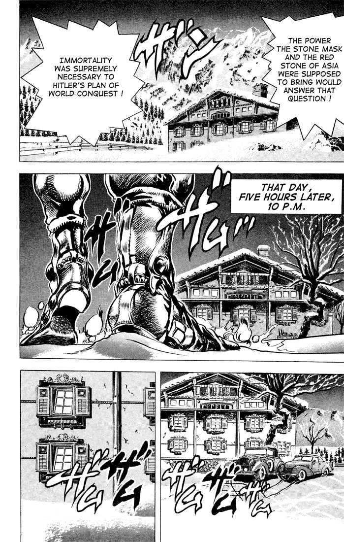 Jojo's Bizarre Adventure Vol.9 Chapter 84 : The Mysterious Nazi Officer page 10 - 