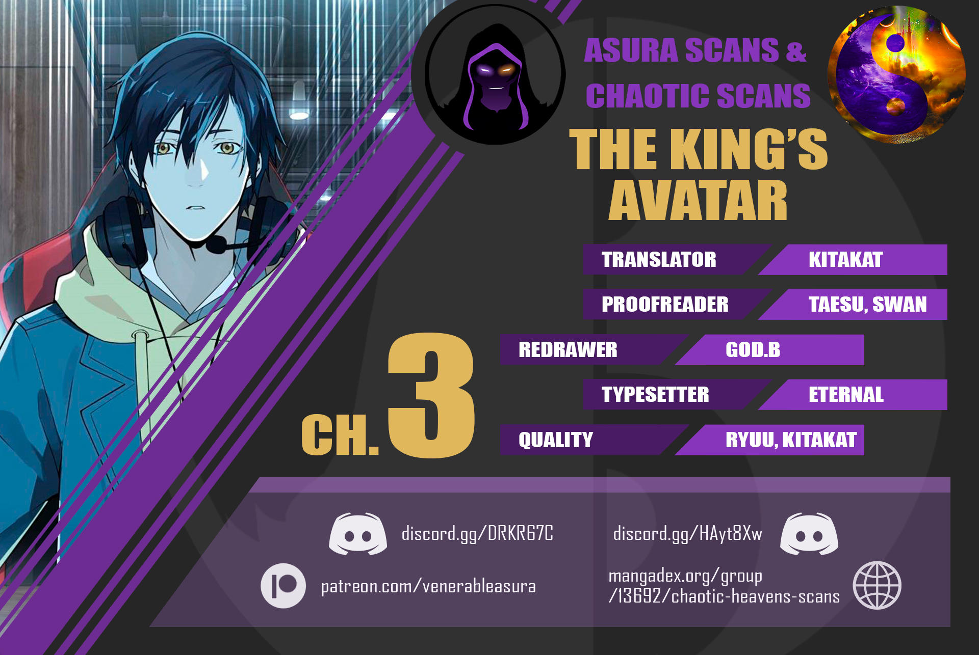 Read The King's Avatar Vol.1 Chapter 3 on Mangakakalot