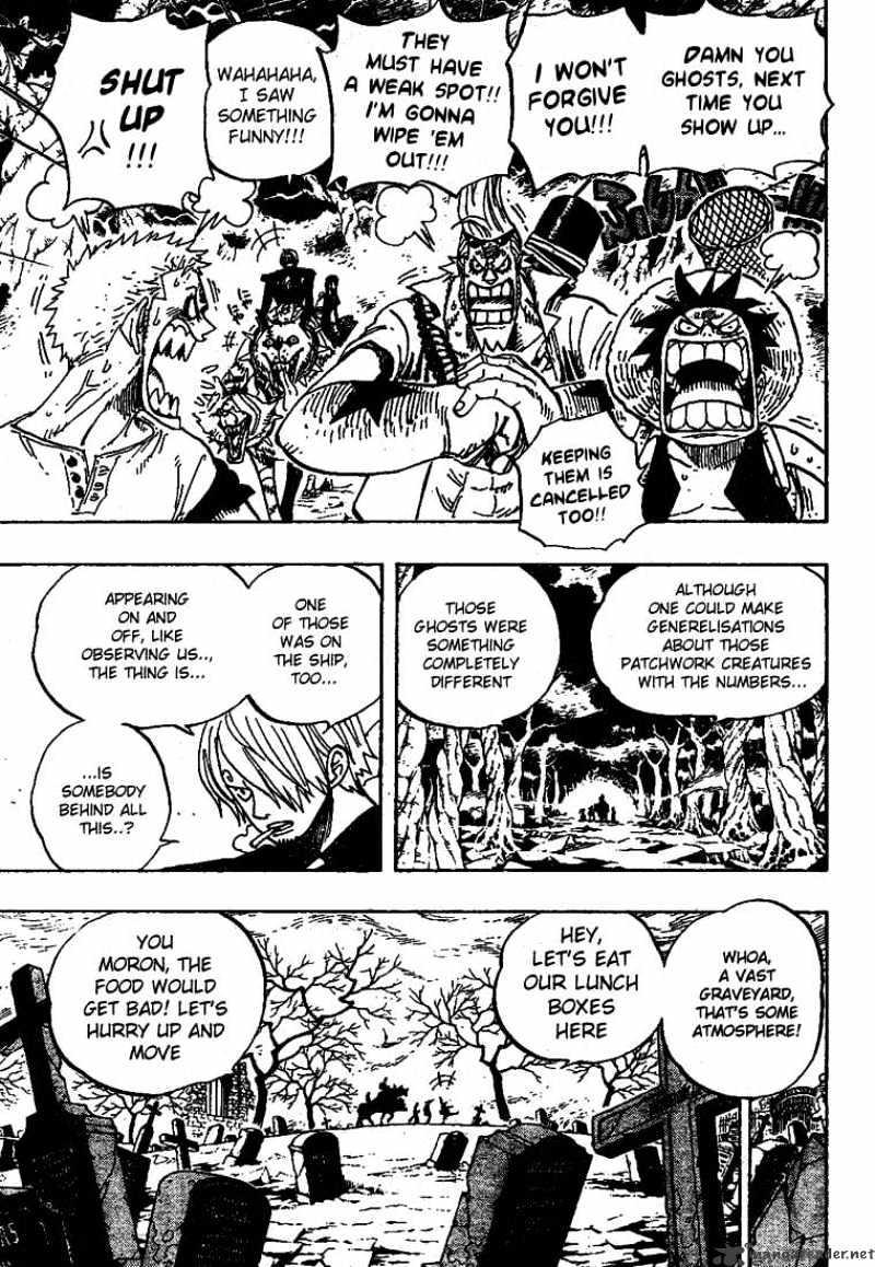 One Piece Chapter 448 : Moria page 11 - Mangakakalot
