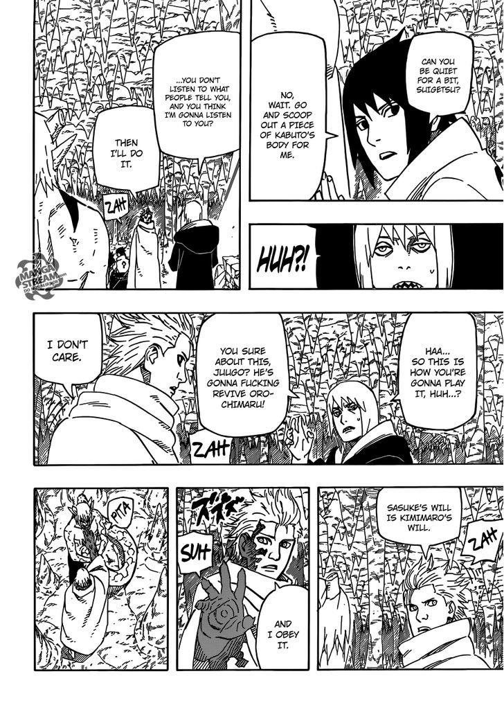 Vol.62 Chapter 593 – Orochimaru’s Revival | 4 page