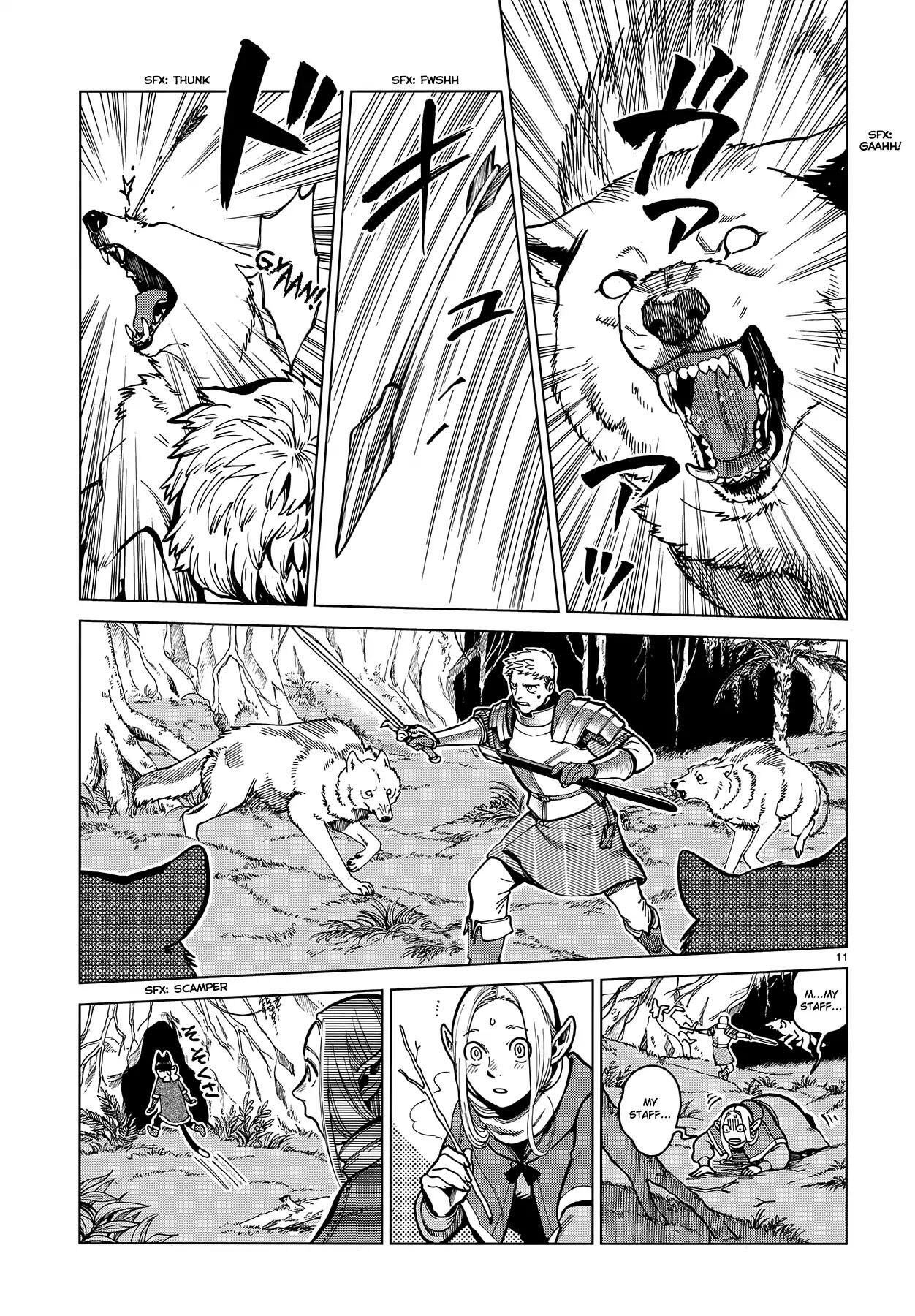 Dungeon Meshi Chapter 44: Barometz page 11 - Mangakakalot