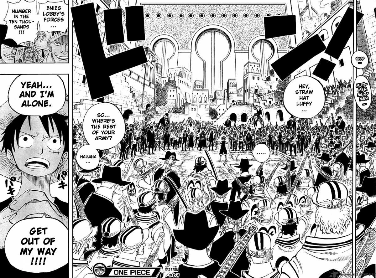 One Piece Chapter 377 : The Great Decisive Battle Of Justice Island!! page 16 - Mangakakalot