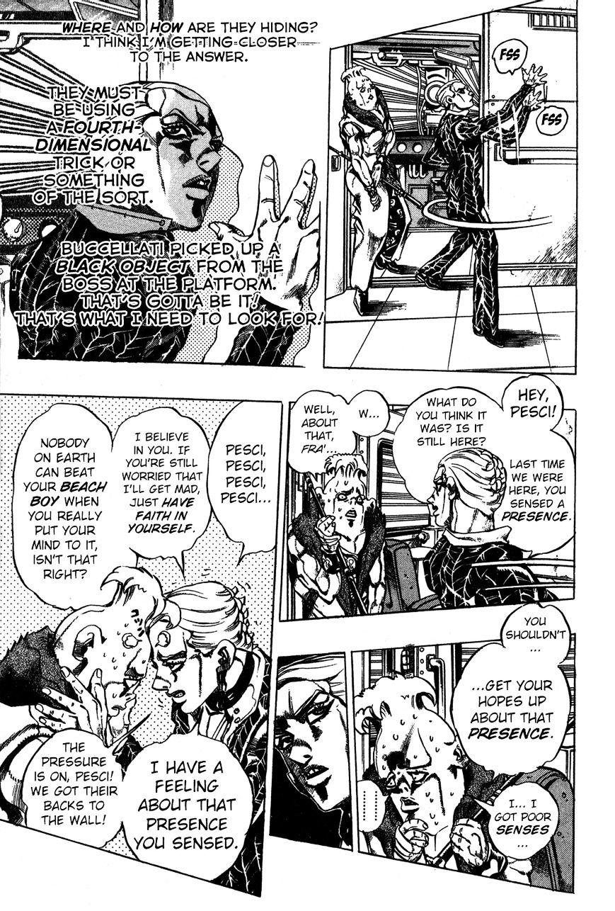 Jojo's Bizarre Adventure Vol.53 Chapter 492 : The Grateful Dead - Part 5 page 8 - 