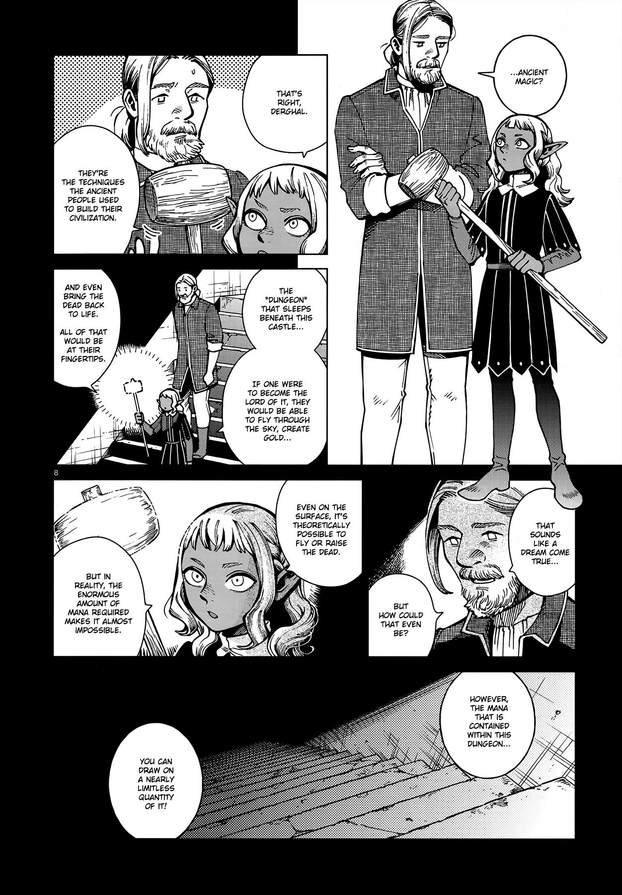 Dungeon Meshi Chapter 68: Thistle page 8 - Mangakakalot