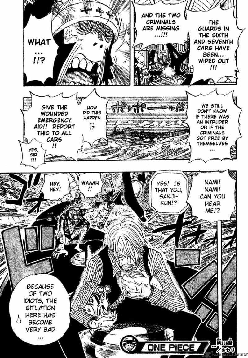 One Piece Chapter 366 : Sortie!! page 17 - Mangakakalot