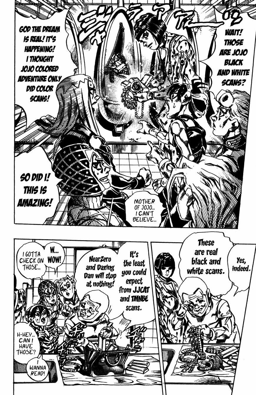 Jojo's Bizarre Adventure Vol.50 Chapter 469 : Officer Buccellati; First Orders From The Boss page 1 - 