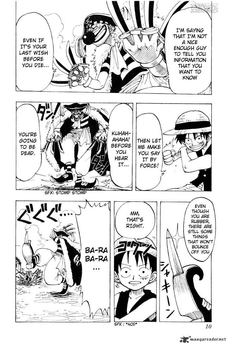 One Piece Chapter 18 : Buggy The Clown Pirate page 9 - Mangakakalot