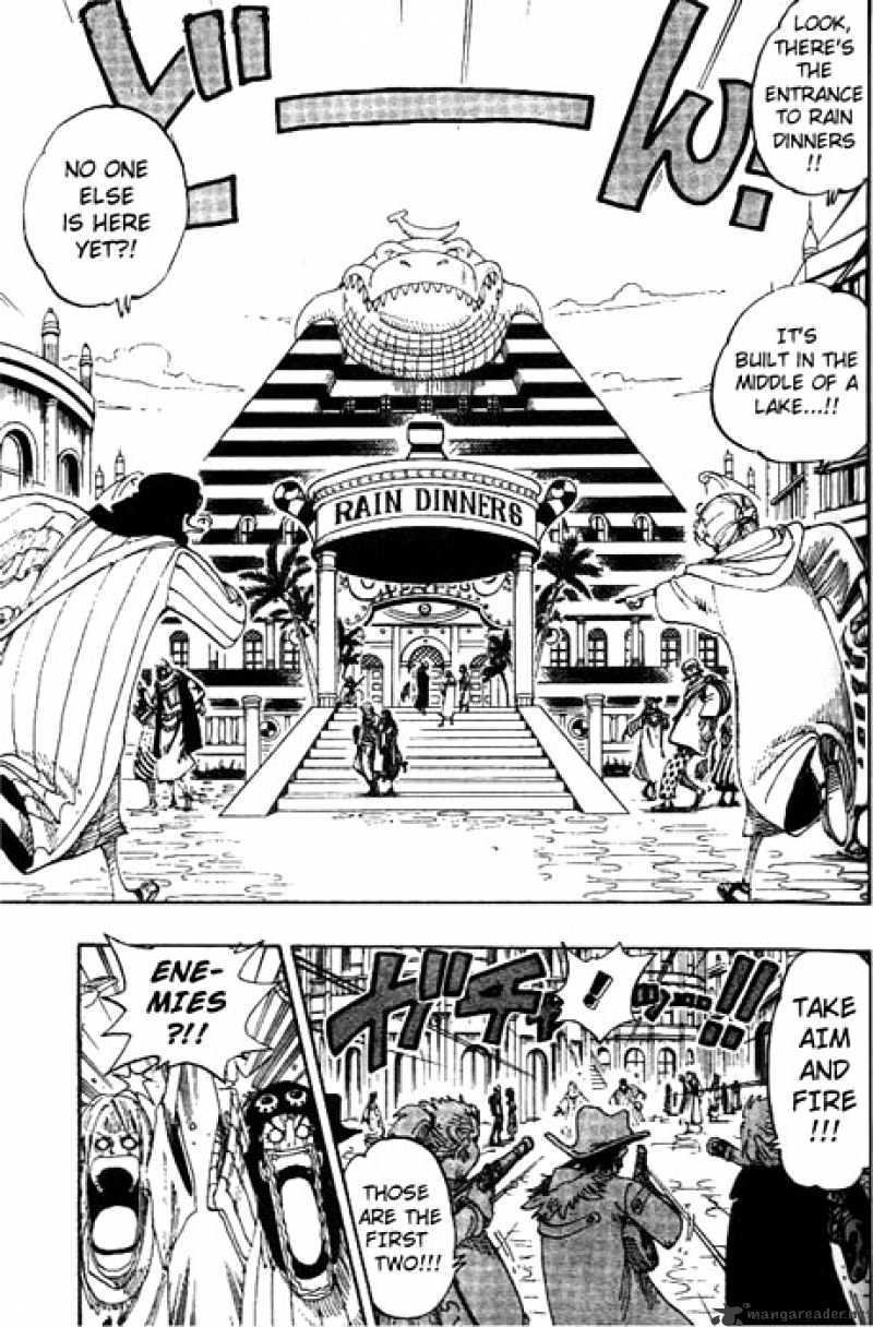 One Piece Chapter 168 : Rainbase, Town Of Dreams page 17 - Mangakakalot