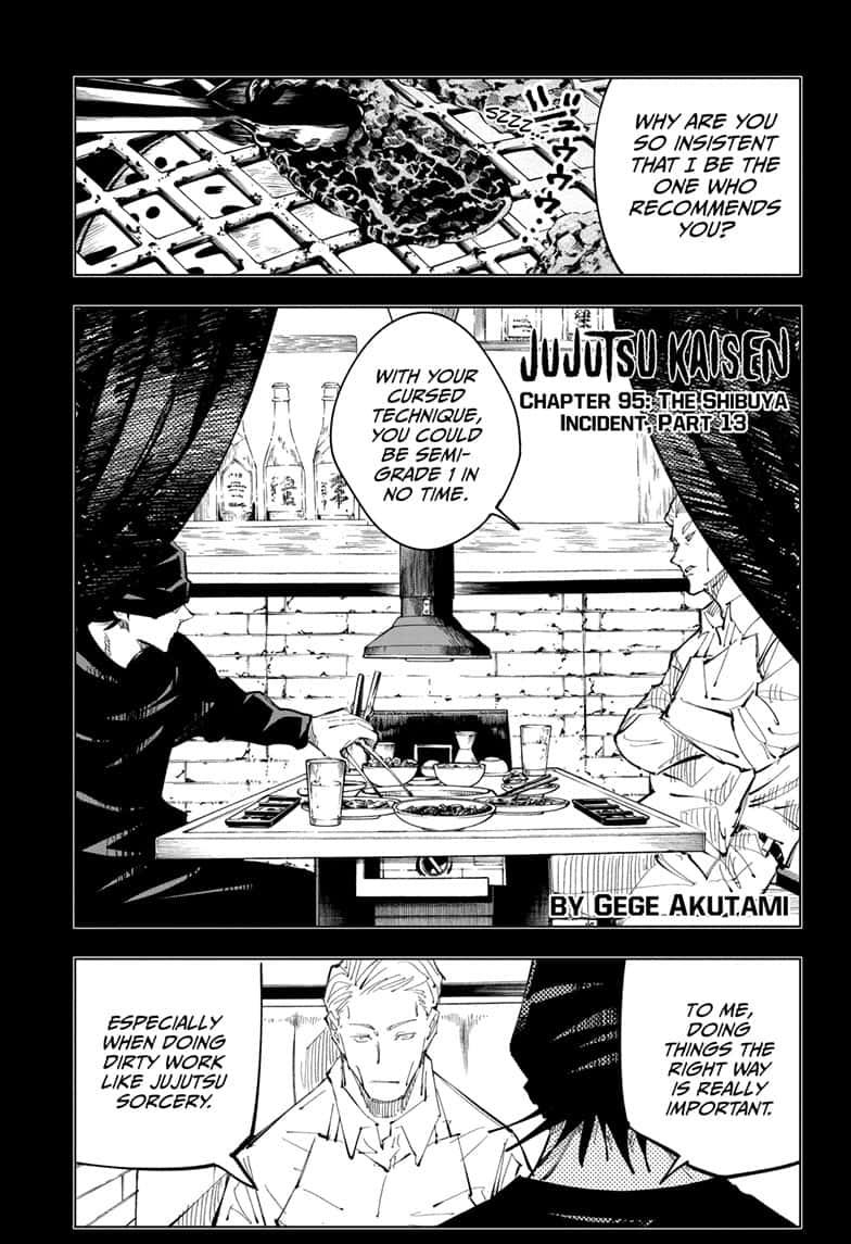 Jujutsu Kaisen Chapter 95 page 1 - Mangakakalot