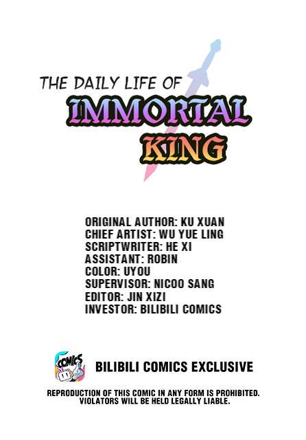 The Daily Life of the Immortal King (1ª Temporada) - 18 de Janeiro
