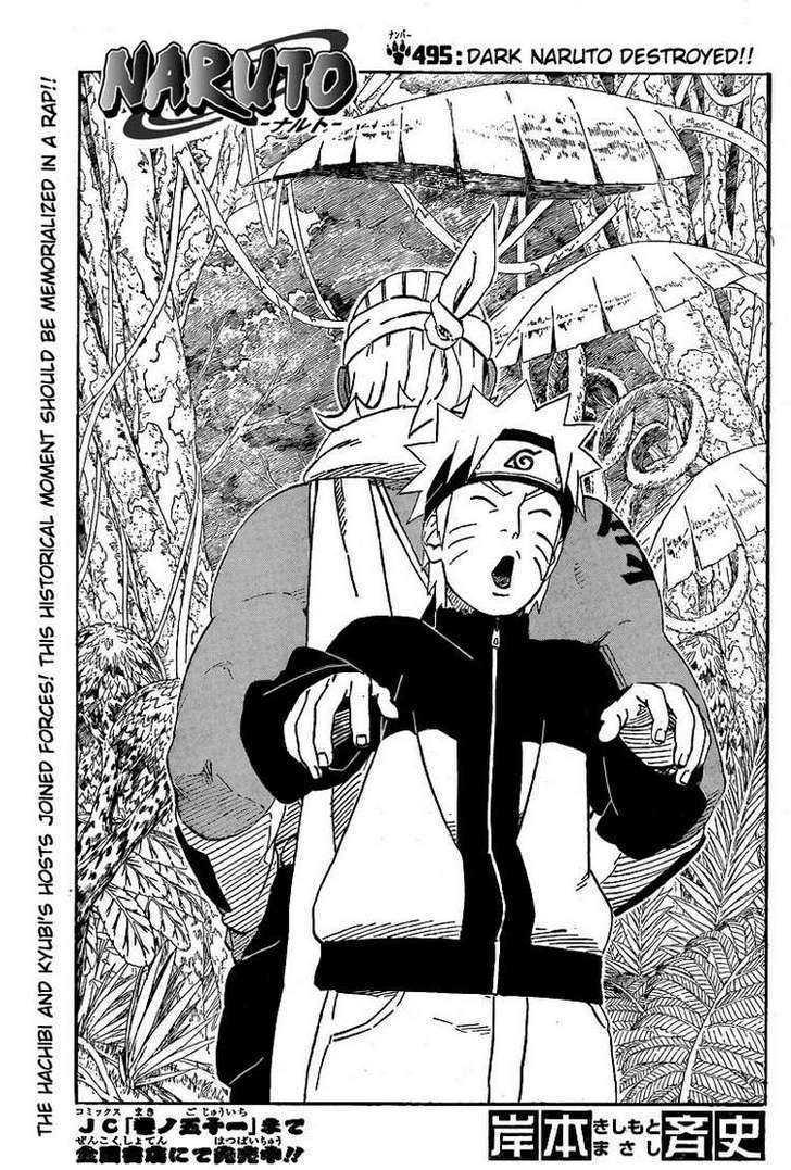 Vol.53 Chapter 495 – Crushing Dark Naruto!! | 1 page