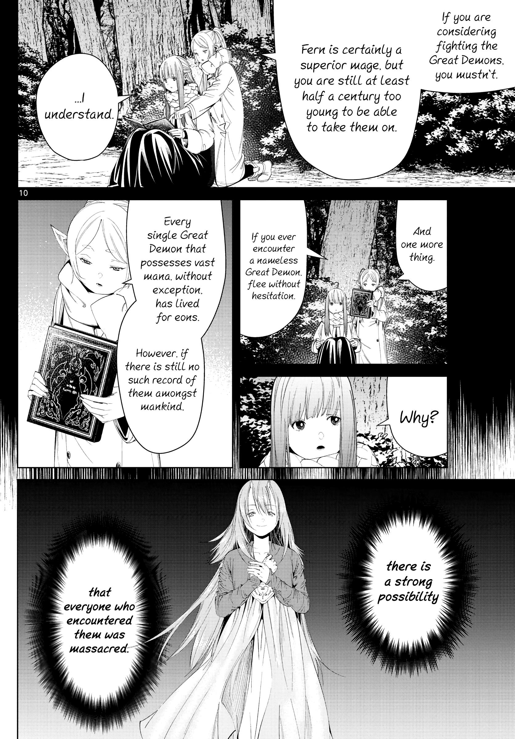 Sousou No Frieren Chapter 95: Nameless Great Demon page 10 - Mangakakalot