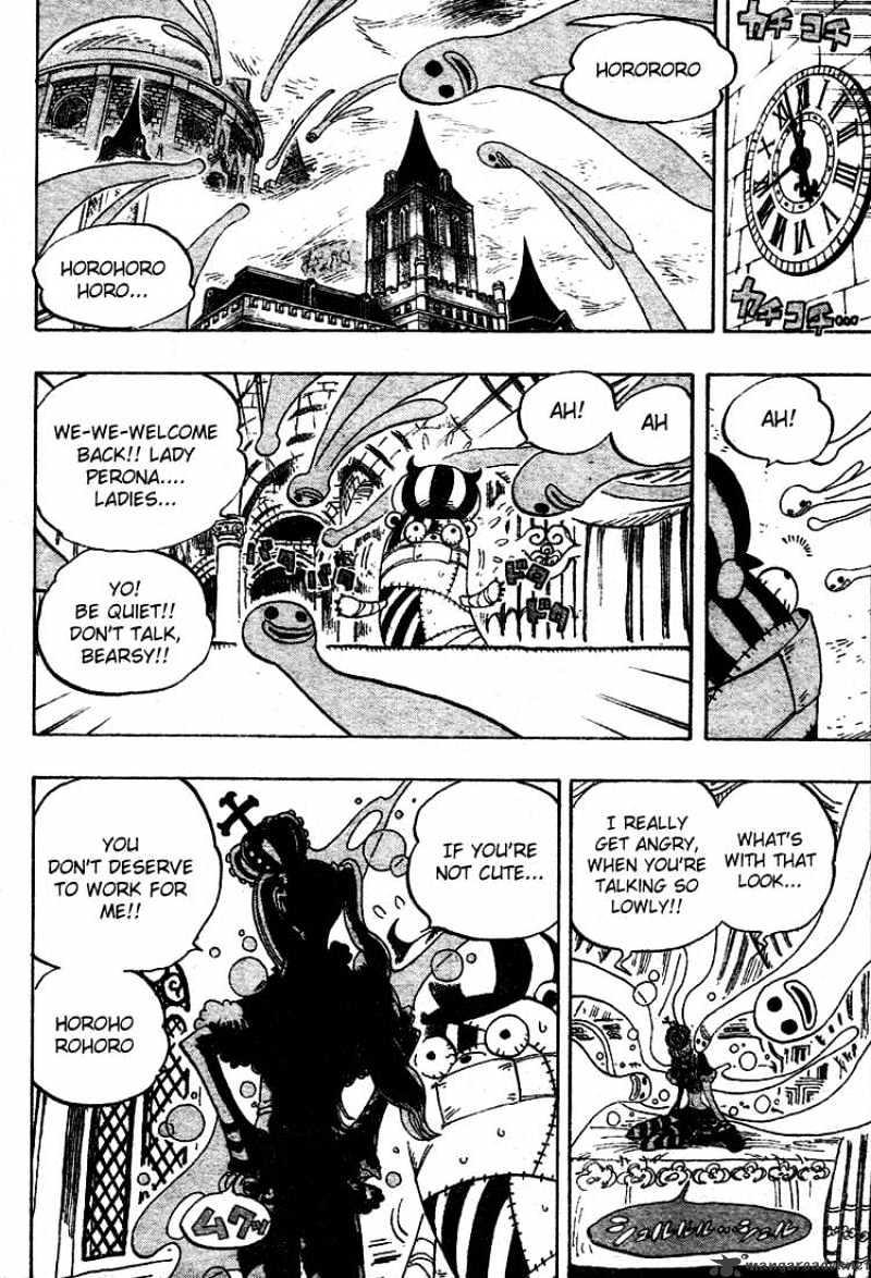 One Piece Chapter 449 : The Mysterious Four Of Thriller Bark page 11 - Mangakakalot