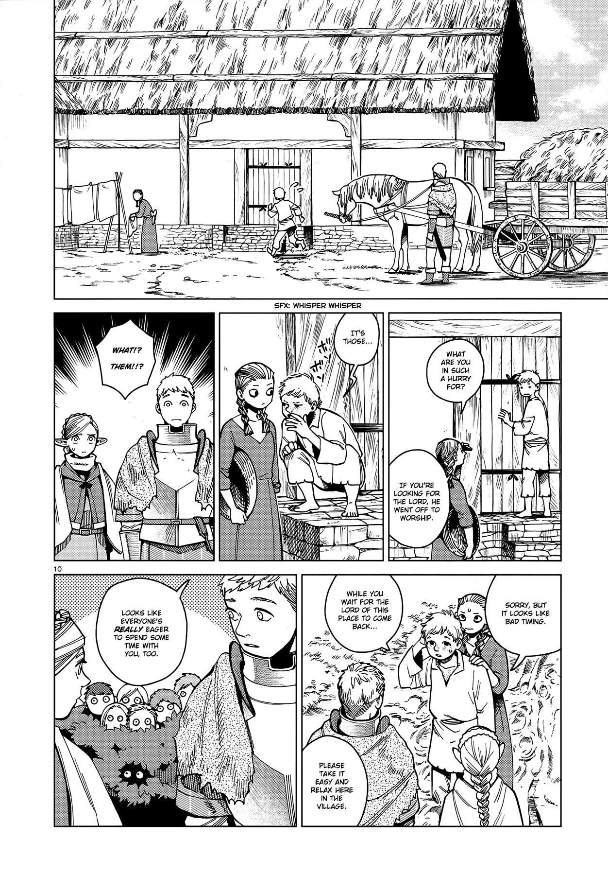 Dungeon Meshi Chapter 46: Golden Land page 9 - Mangakakalot