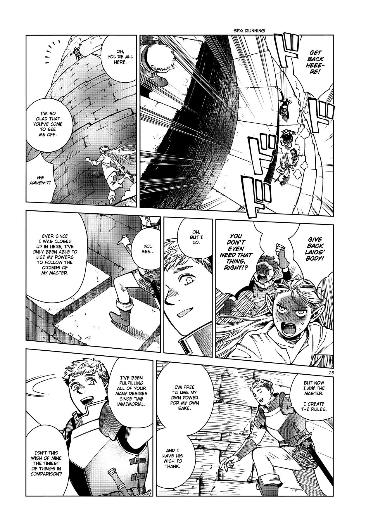 Dungeon Meshi Chapter 90: Winged Lion V page 24 - Mangakakalot