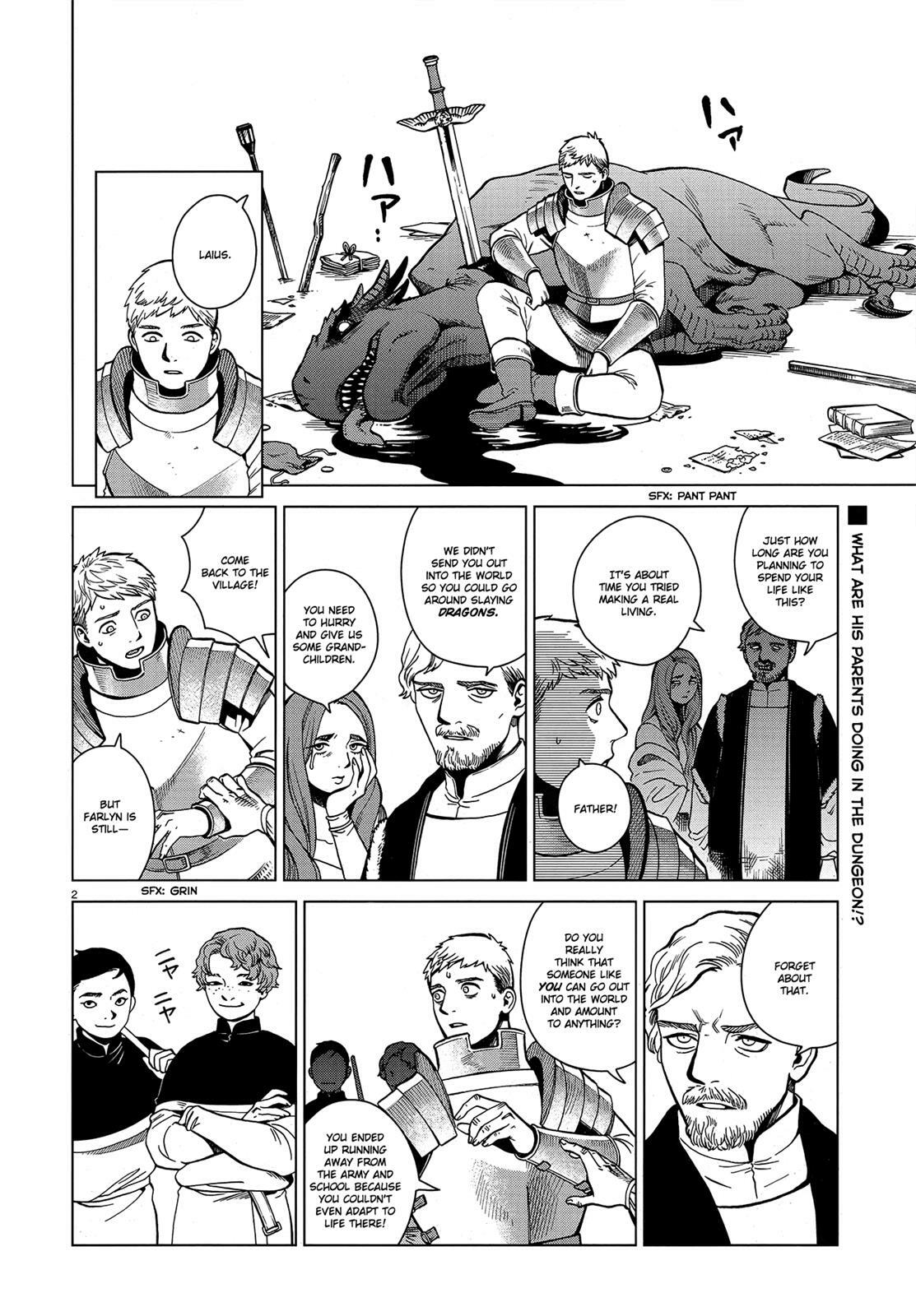 Dungeon Meshi Chapter 42 page 2 - Mangakakalot