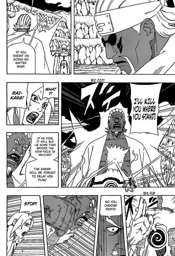 Vol.57 Chapter 541 – The Raikage vs. Naruto?! | 10 page