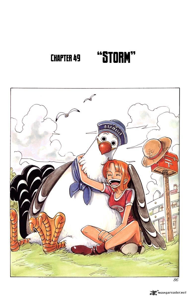 One Piece Chapter 49 : Storm page 1 - Mangakakalot