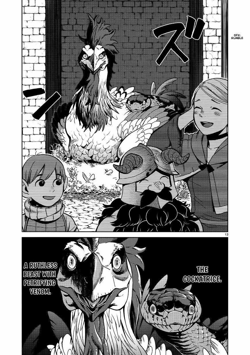 Dungeon Meshi Chapter 34 : Cockatrice page 13 - Mangakakalot