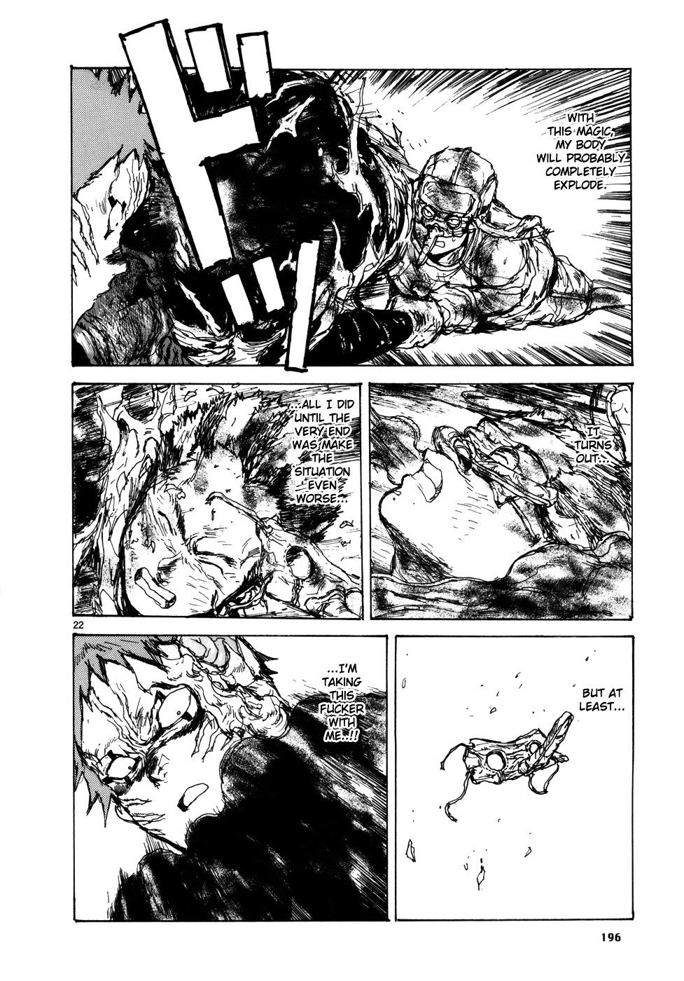 Dorohedoro Chapter 101 : Achromatic Hero page 22 - Mangakakalot