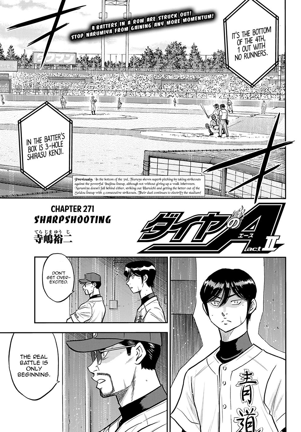 Read Daiya No A - Act Ii Chapter 169: The Focus Of The Gaze