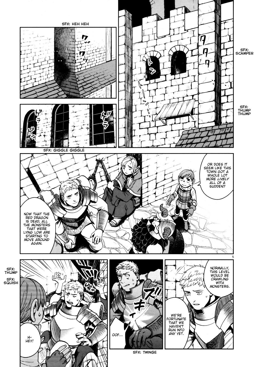 Dungeon Meshi Chapter 31 : Dryad page 5 - Mangakakalot