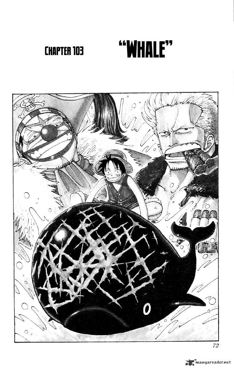 One Piece Chapter 103 : Whale page 2 - Mangakakalot