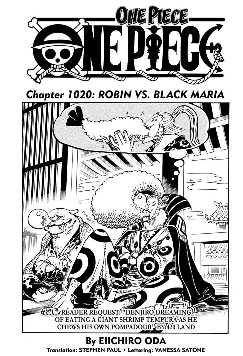 Mangá 1045  One Piece Ex