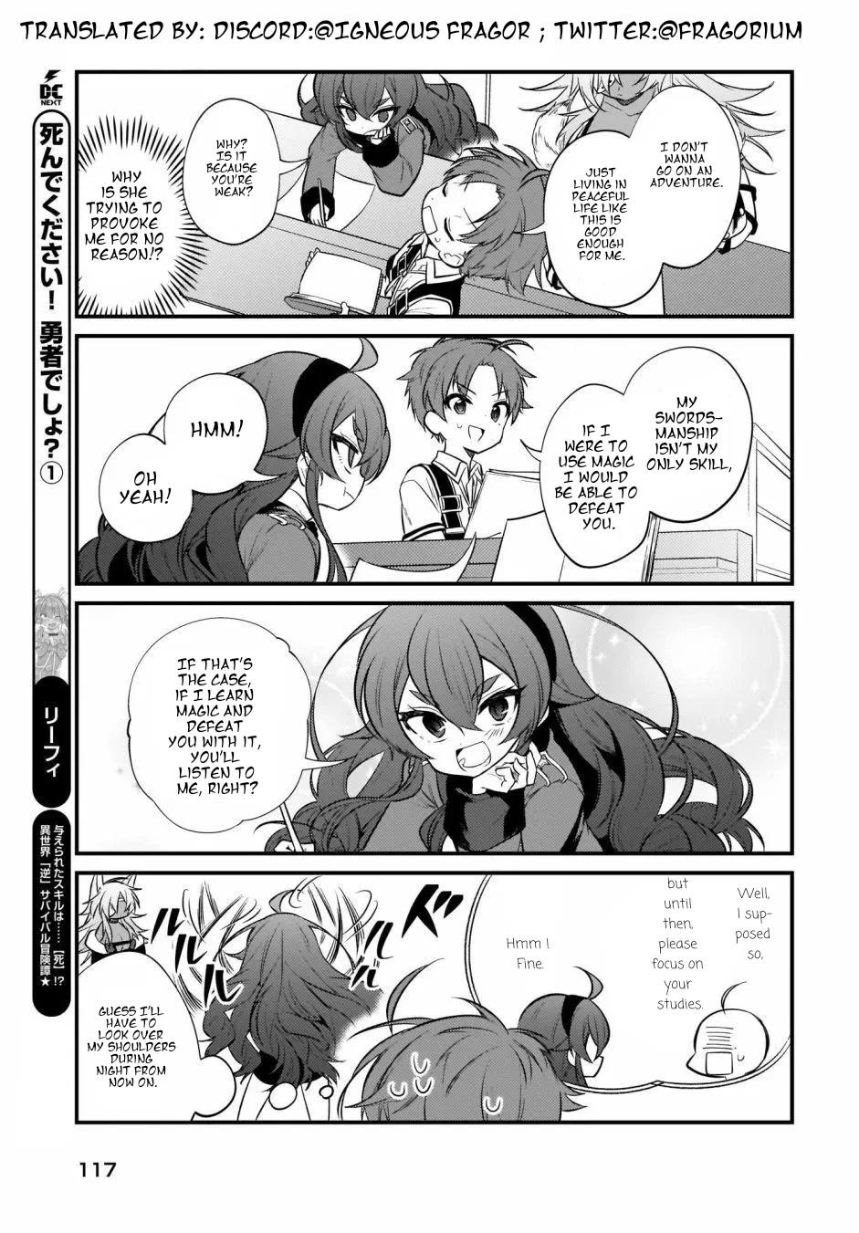 MUSHOKU TENSEI: EVEN IF IT'S A 4-KOMA, I'LL GET SERIOUS chapter-9 Page 12