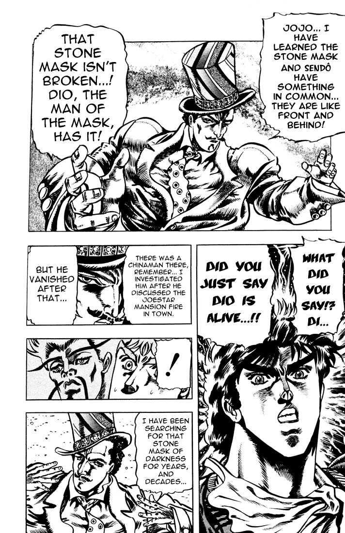 Jojo's Bizarre Adventure Vol.3 Chapter 19 : The Miracle Energy page 14 - 