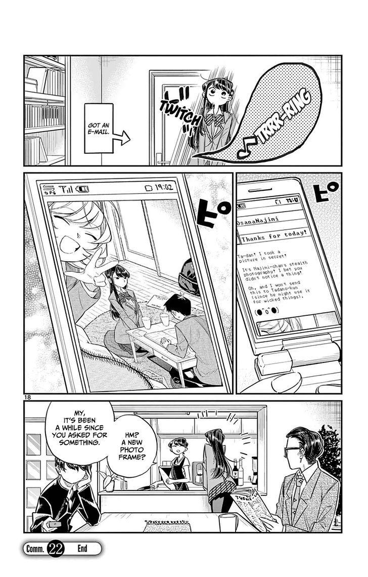 Komi-San Wa Komyushou Desu Vol.2 Chapter 22: Home Visit page 20 - Mangakakalot
