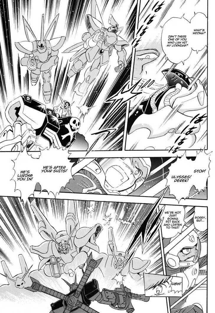 Kidou Senshi Crossbone Gundam Koutetsu No Shichinin Vol.1 Chapter 3 : The Demigod Sings Of Despair  