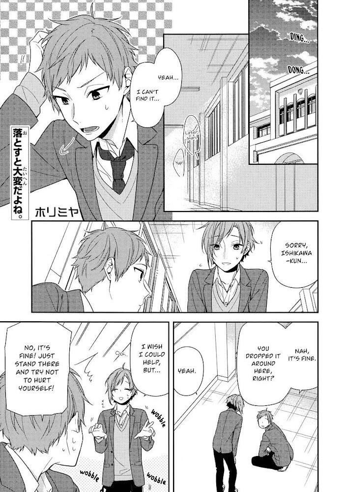 Hori-San To Miyamura-Kun Chapter 66 page 1 - Horimiya Webcomic