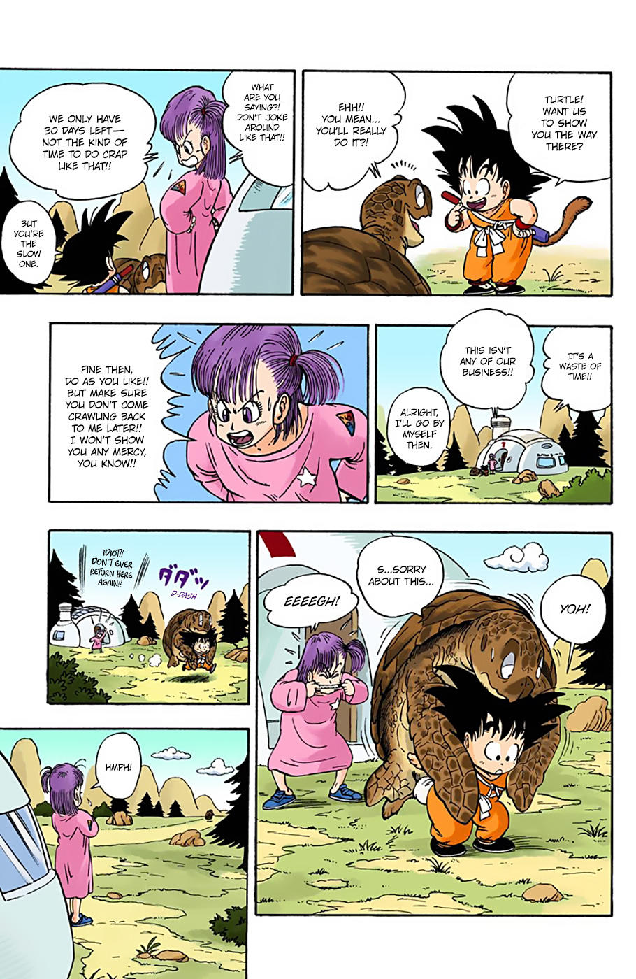 Dragon Ball - Full Color Edition Vol.1 Chapter 3: Goku Runs To The Beach page 7 - Mangakakalot