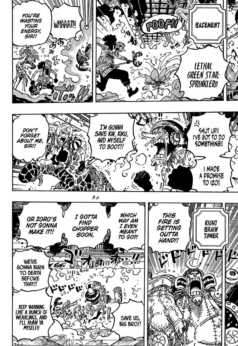 Read One Piece Chapter 1046 - Manganelo