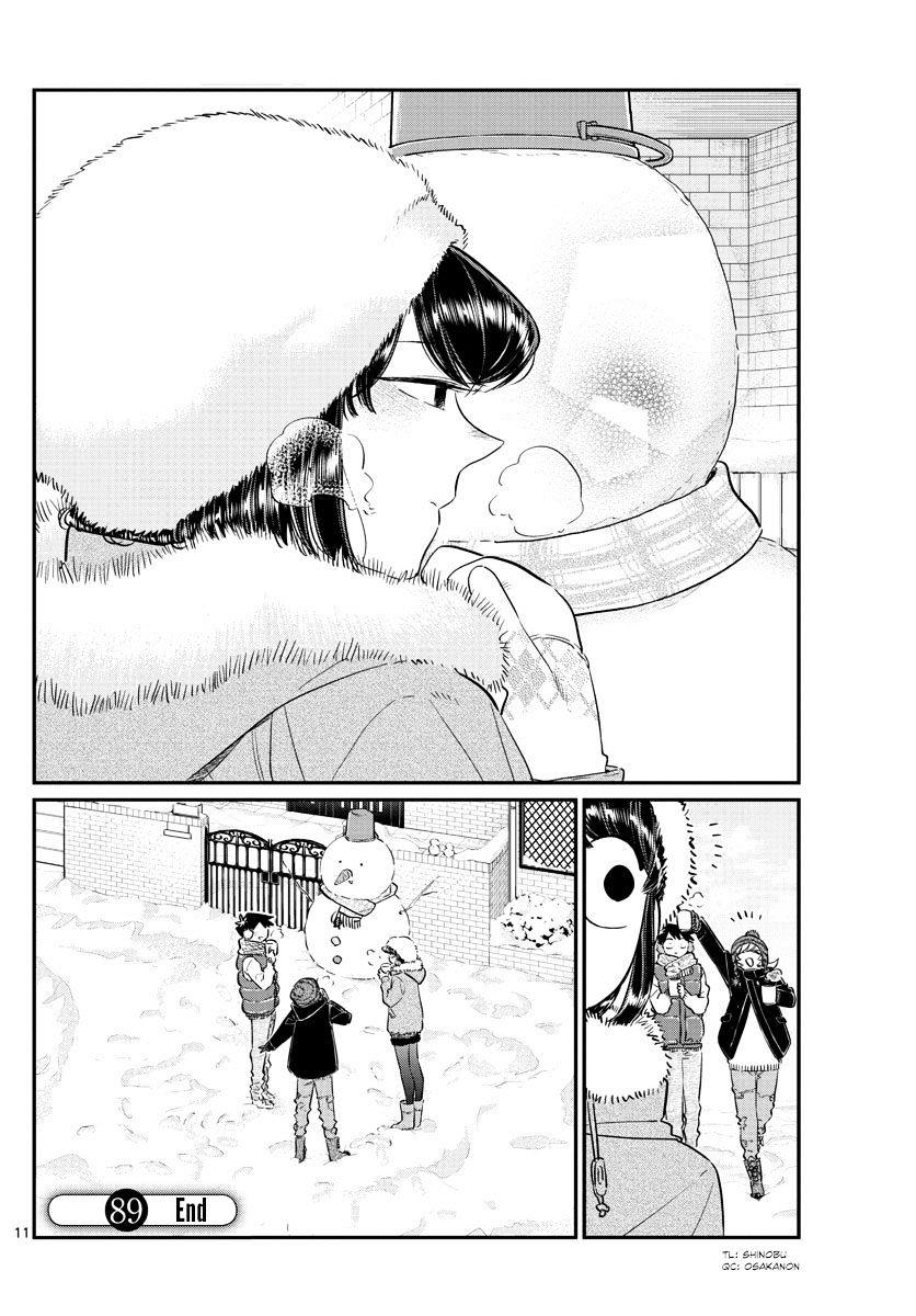 Komi-San Wa Komyushou Desu Vol.7 Chapter 89: A Snowman page 11 - Mangakakalot