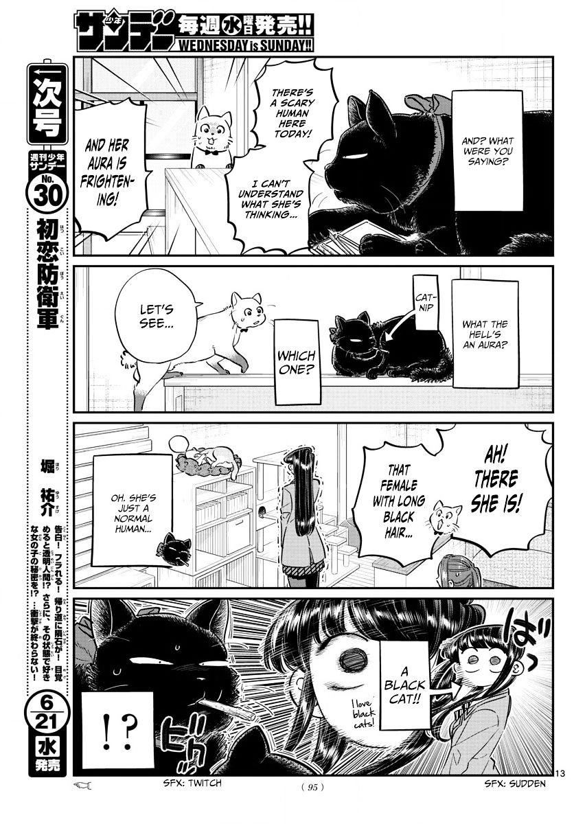 Komi-San Wa Komyushou Desu Vol.6 Chapter 81: Cat Cafe page 13 - Mangakakalot