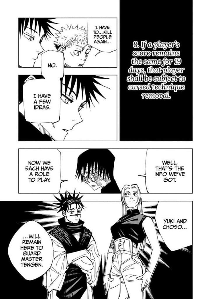 Jujutsu Kaisen Chapter 146: About The Culling Game page 9 - Mangakakalot