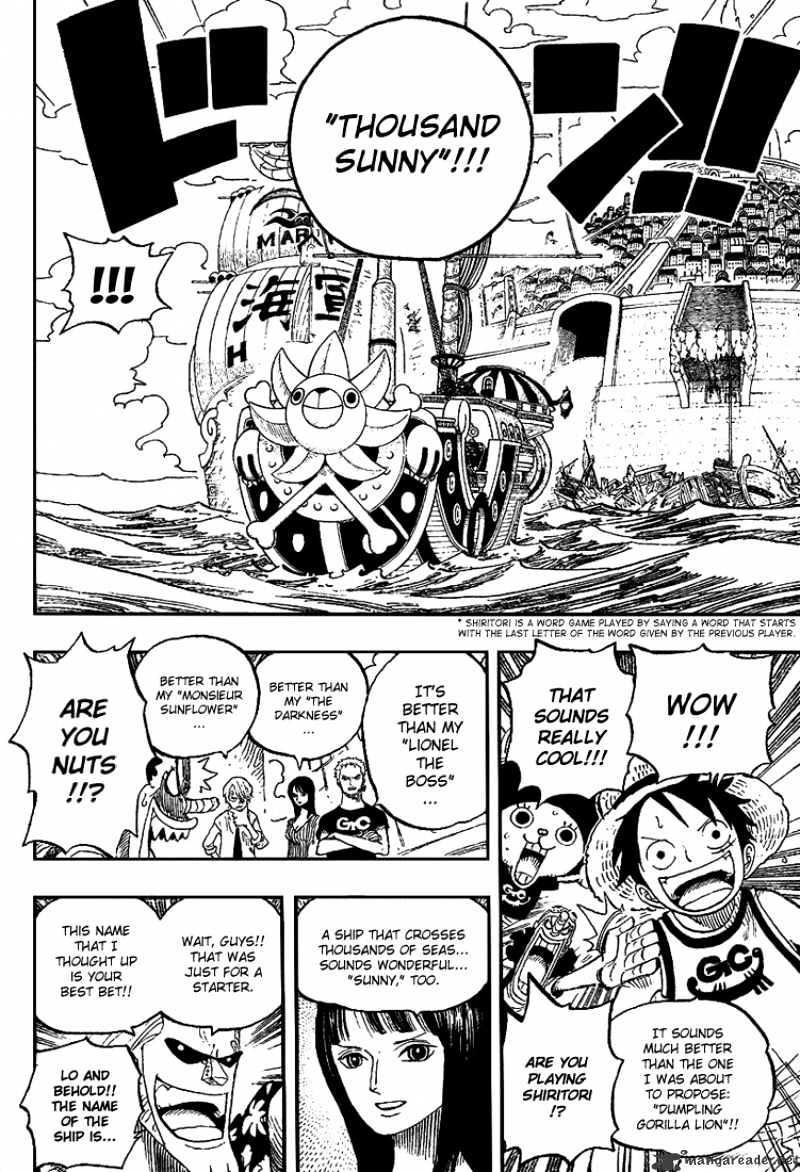 One Piece Chapter 439 : The 3Rd And 7Th Person page 5 - Mangakakalot