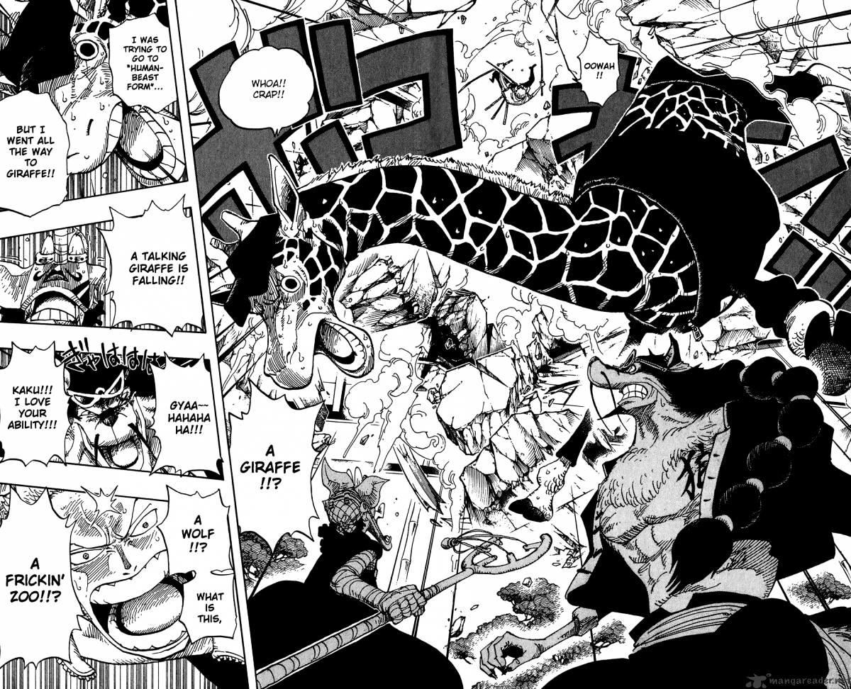 One Piece Chapter 401 : Pirates Vs Cp9 page 17 - Mangakakalot
