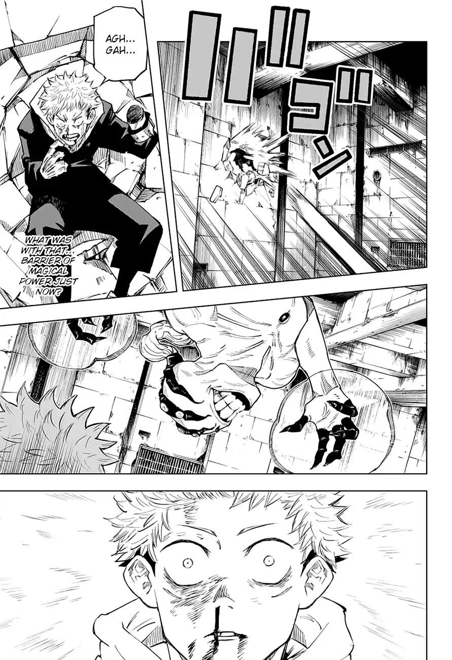 Jujutsu Kaisen Chapter 7: The Crused Womb's Earthly Existence (2) page 9 - Mangakakalot
