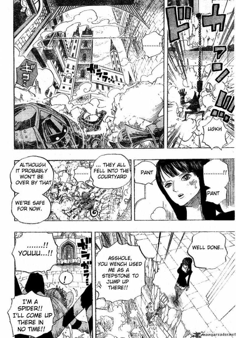 One Piece Chapter 453 : Cloudy With A Small Chance Of Bone page 18 - Mangakakalot