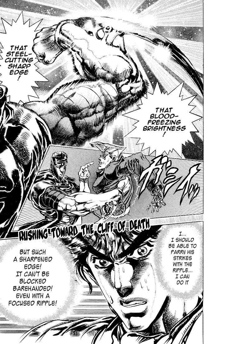 Jojo's Bizarre Adventure Vol.9 Chapter 86 : Rushing Toward The Cliff Of Death page 1 - 
