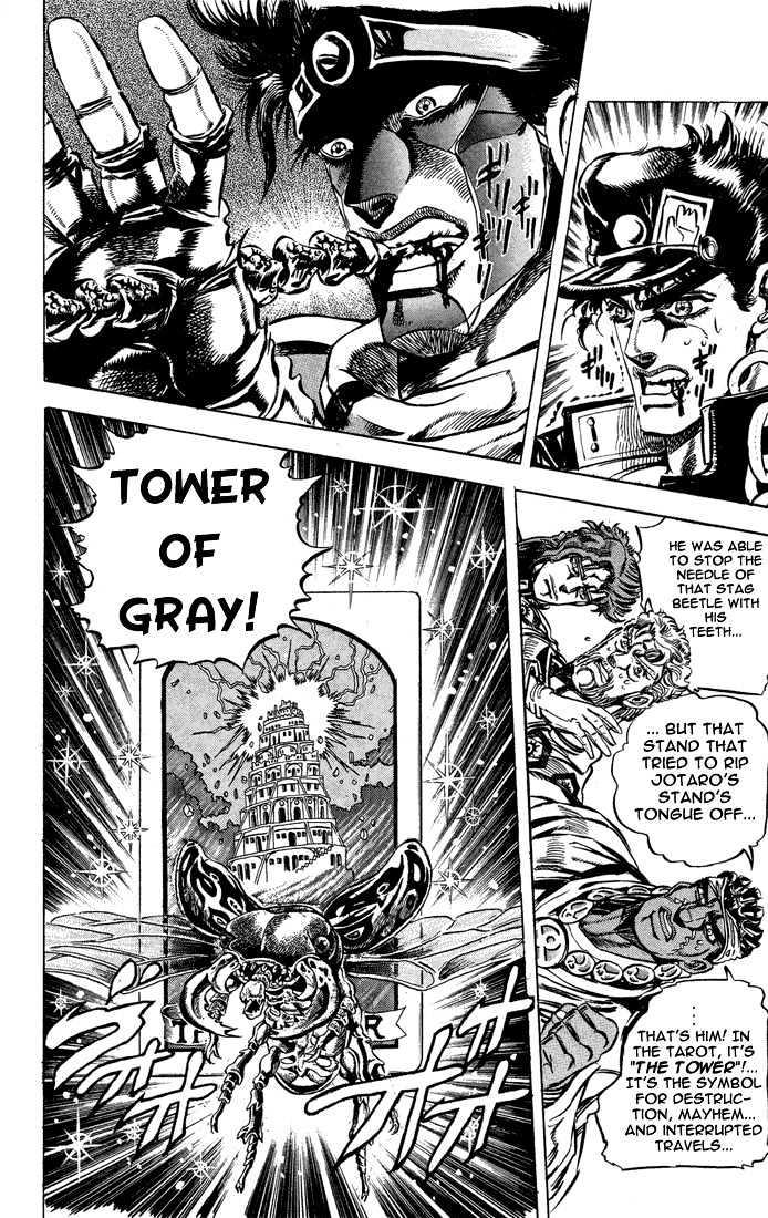 Jojo's Bizarre Adventure Vol.13 Chapter 123 : Attack Of The Strange Insects page 2 - 